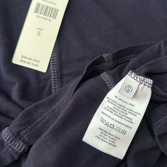 NWT- Anthropologie T.La Shirt | Size S | Soft Knit & Decorative Stitching - Picture 5 of 6